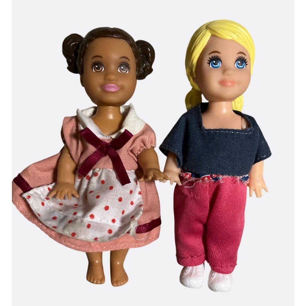 Mattel Miniature Doll Lot With Clothes & Accessories Custom Lot - Picture 5 of 9